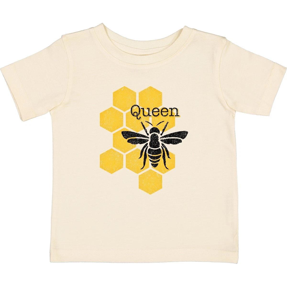 Inktastic Honeycomb Queen Bee Baby T-Shirt Bumble Honey Infant Tees Shower 130