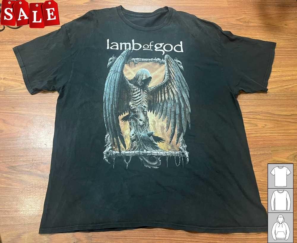 New Rare Lamb Of God Band Gift For Fans Unisex S235XL TShirt TH719 Unisex T-Shirt XXL