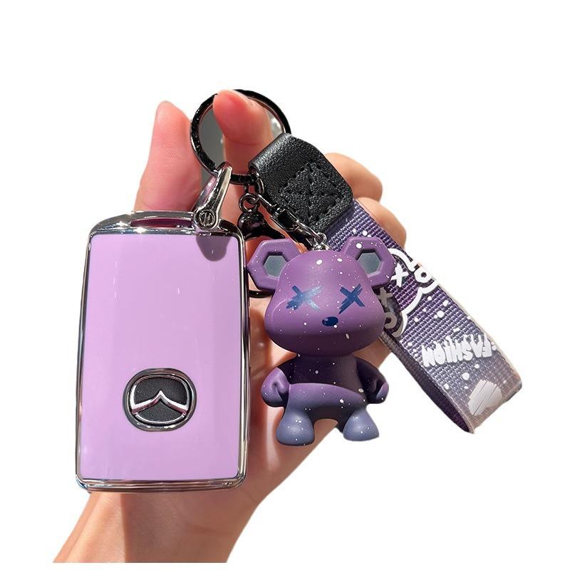 Pouzdro na klíč pro auto pro Mazda3 Kryt klíče Angsai Přezka na tahání CX4/CX5 Nový obal skořepiny Atz Cx30 Pánský a dámský High-end