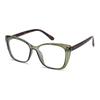 New Vintage Gradient Eyeglasses Anti Blue Light Myopia Transparent Cat Eye Glasses Frame Fashion Unique