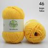 Combed 5-Ply Milk Cotton Yarn for DIY Knitting & Crochet - Medium-Thick Scarf & Blanket Material Pack