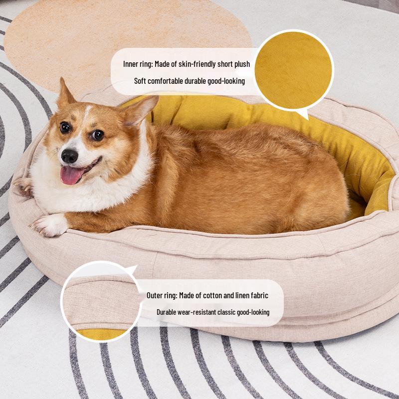 Sponge Washable Pet Nest for Small & Medium Dogs and Cats - Hot Selling