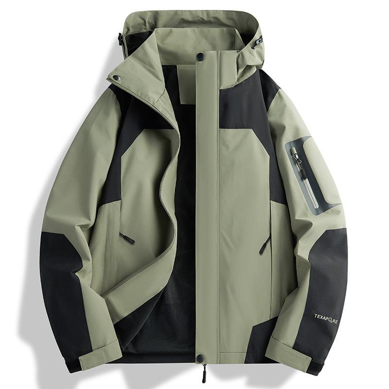 

Куртка-ветровка Camel HJCAMEL - Унисекс Весна/Осень Водонепроницаемая Ветрозащитная Легкая Костюм для пешего туризма L