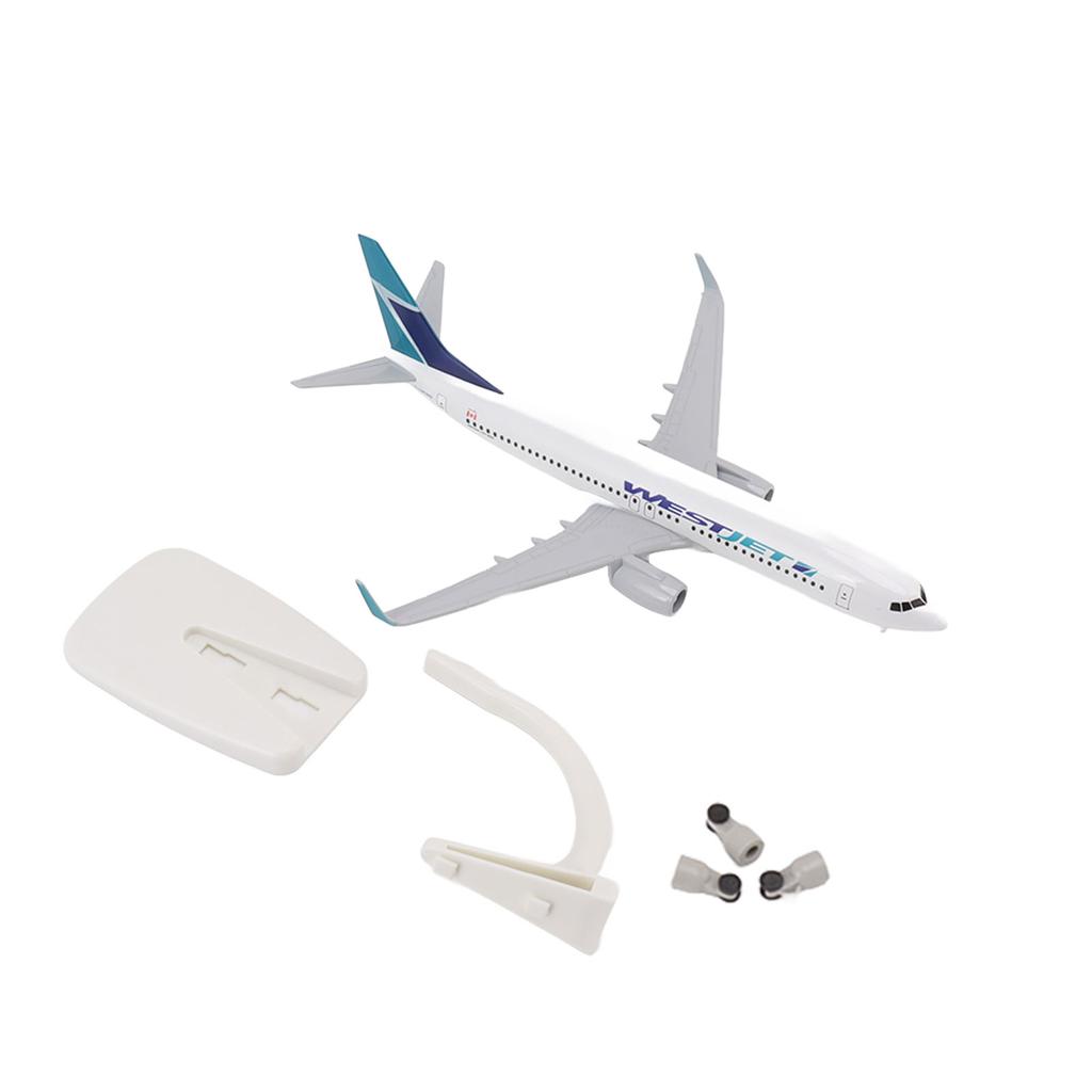 Flugzeugmodell aus Metall, präziser Maßstab, Heimdekoration, stabile Basis, Flugzeugmodell aus Druckgusslegierung mit Unterstützung