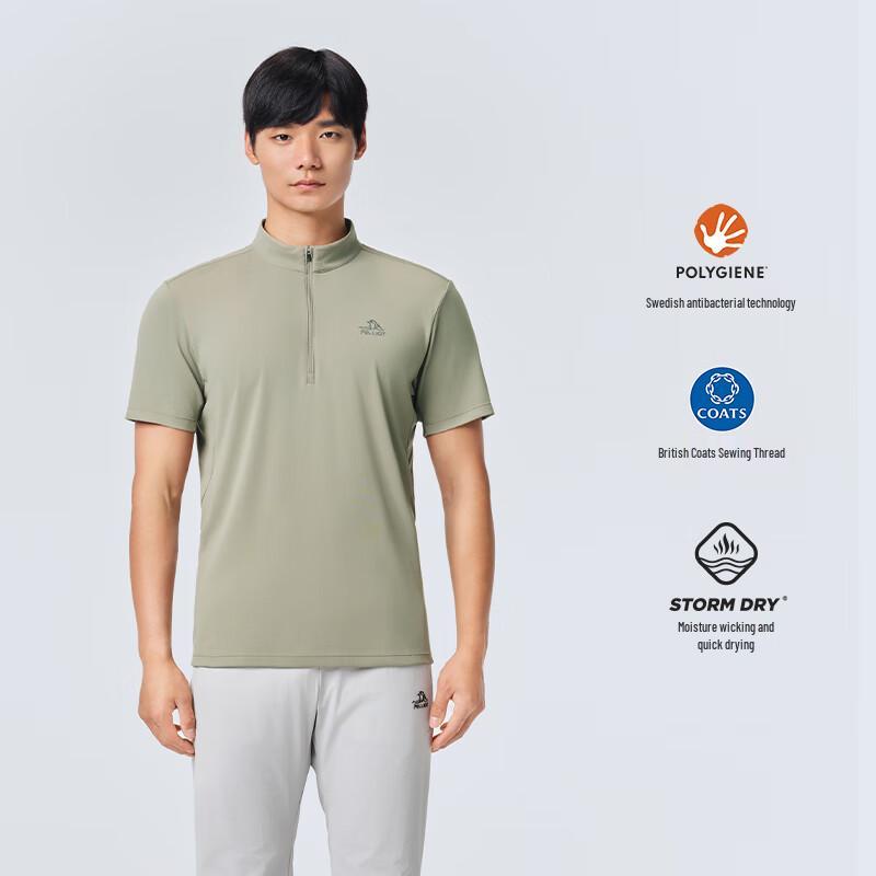 

Pelliot Men s Casual Short Sleeve T-Shirt L
