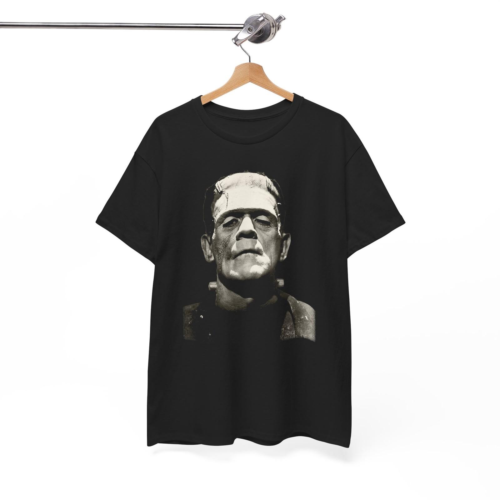 Frankenstein T-shirt The Bride of Frankenstein Halloween Horror Movie Unisex Tee XL
