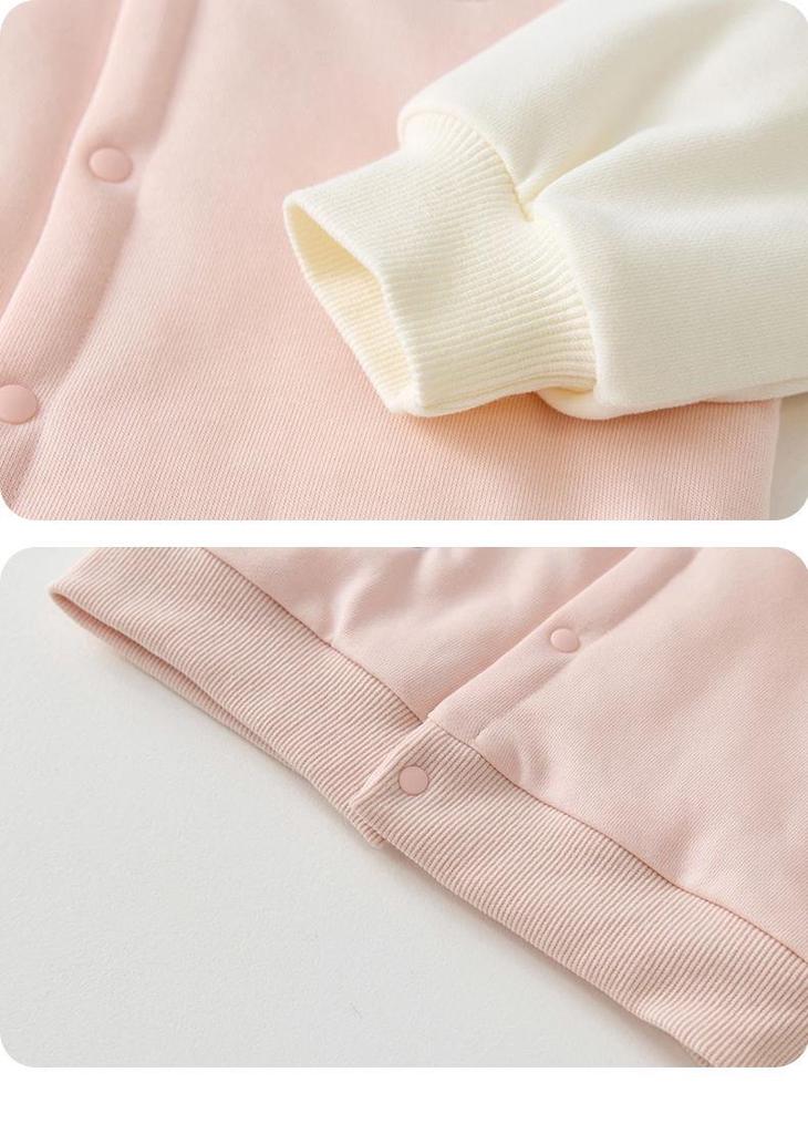 Baby Winter Cotton Cardigan - Unisex, Thin, Warm Inner Layer