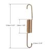 uxcell Motorcycle Kickstand Springs Motorcycle Side Bracket Kickstand Spring for Bajaj Boxer 13.5cm Length 2pcs