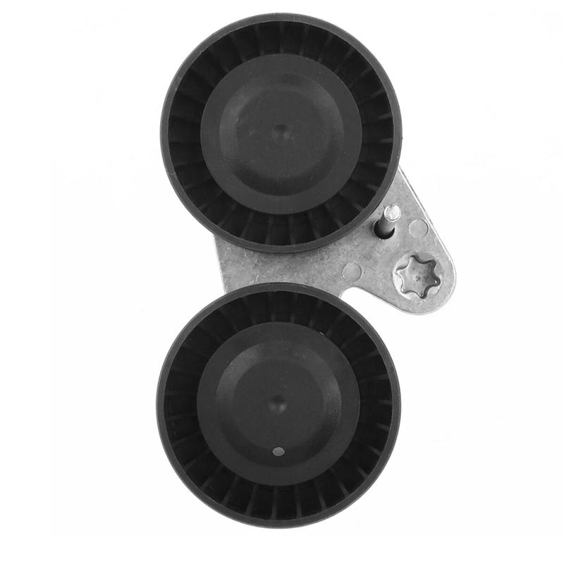 Belt Tensioner 11287582946 With Integrated Pulley For BMW E82 E88 135I 135Is E92 E93 335I Xdrive E84 X1 Black  Silver