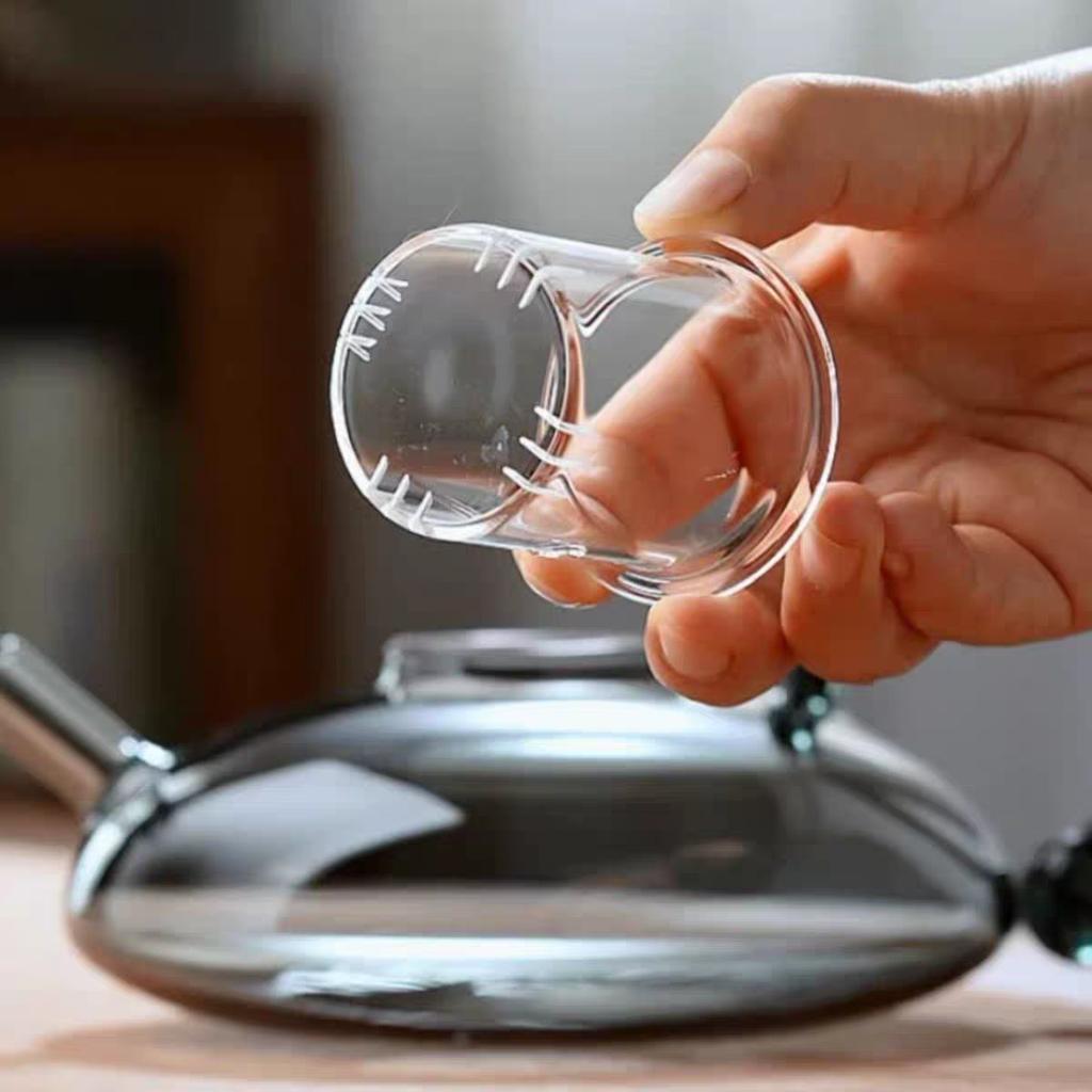 700ml Flower Tea Teapot Set British-Style Boiled Fruit Tea Set Heat-Resistant Glass Nordic Affordable Luxury Health Pot