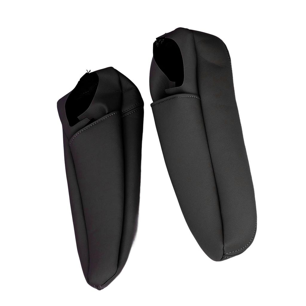 2PcsCelsiusSet Car Front Seat Armrest Cover Leather Waterproof Good Toughness Replacement for Siena 2005‑2010