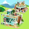 3D Puzzle DIY Handmade Dollhouse - Educational Toy for Kids & Parent-Child Interaction