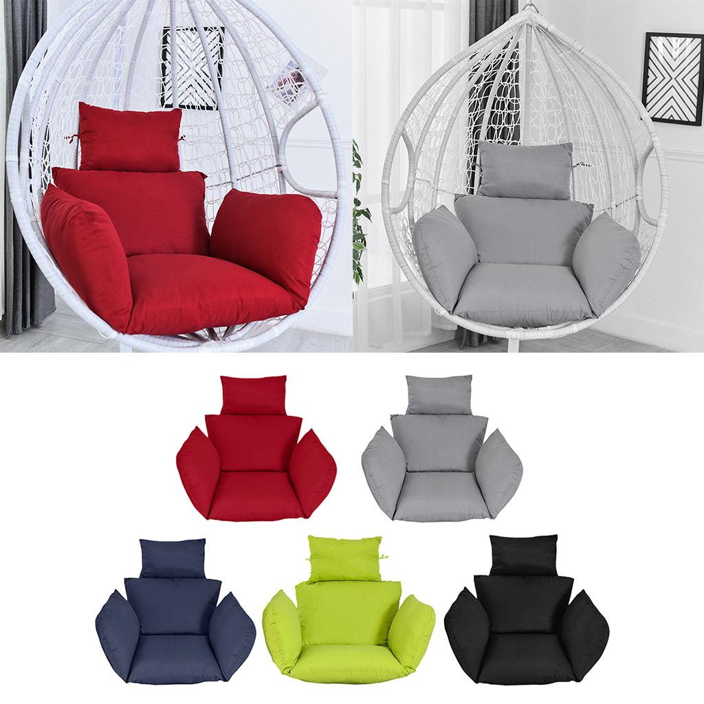 Cushion, Outdoor Egg Seat Cushions Comfortable Hanging Cushion Hammocks Swing - Large