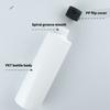 4pcs Portable 250ml Refillable Plastic Bottles Cosmetic Containersfor Shampoo Conditioner Makeup Remover Leak Proof