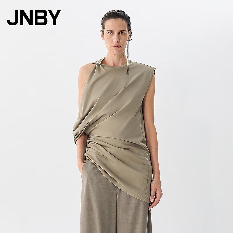 JNBY 2025 Summer Cotton Sleeveless Dress