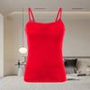 Shapewear Top Womens Tank Seamless Comfortable Tummy Tucking Shapewear Tank Top In Blue Nylon Blend With Sleeveless Design For Casual Wear