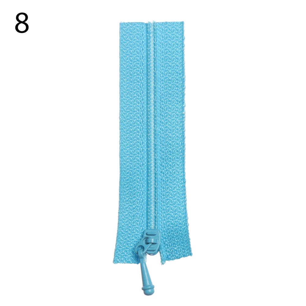 5pcs/set 5*1.7cm Mini Zipper Doll Clothing Zipper DIY Handmade Sewing Scrapbooking Garment Applique DIY Doll Clothes Accessory