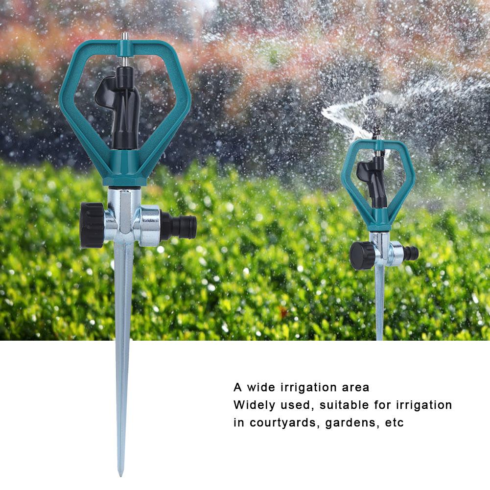 360 Degrees Rotating Lawn Sprinkler Garden Farm Irrigation Nozzles Agriculture Tool
