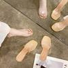Summer Transparent High Heel Sandals With Pvc Sole For Adult Women