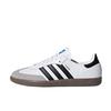 adidas Originals SAMBA OG Tulip Tales Abrasion Resistant Low Top Skateboard Shoes Unisex Light Purple B75806(Team1303- )