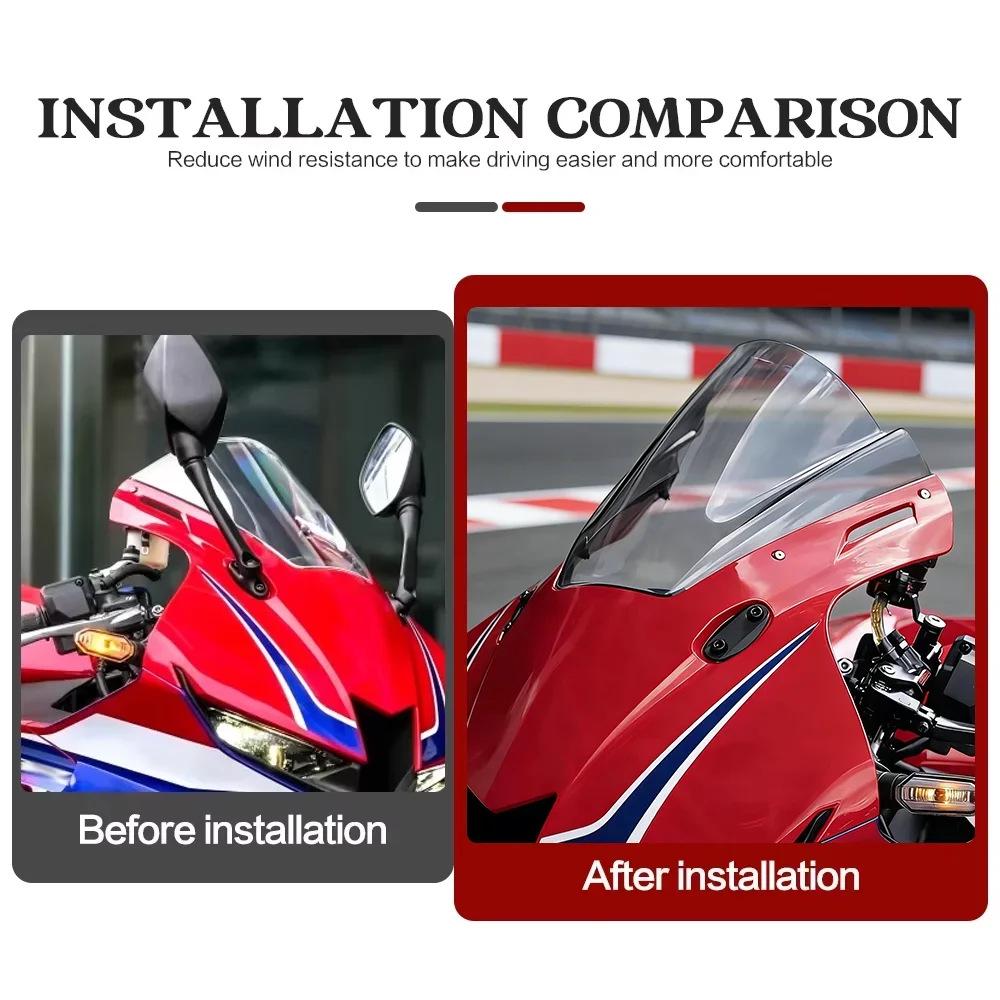 Acrylic Windshield for 2021-2025 Honda CBR600RR Motorcycle