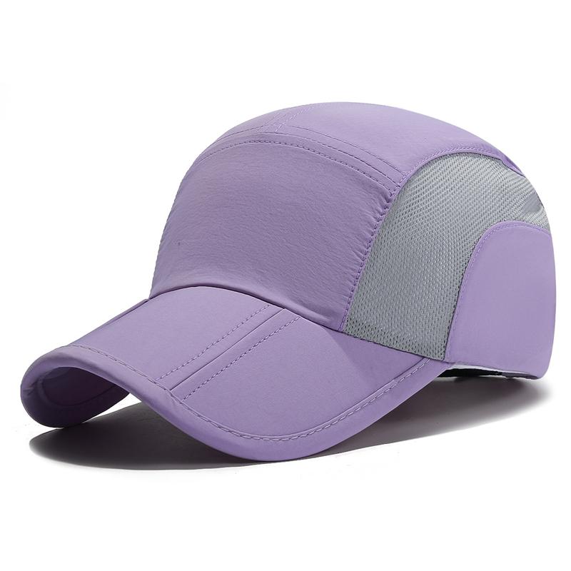 Summer Patchwork Quick-Drying Baseball Cap Sun Hat
