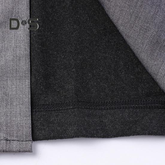 Homens Primavera Outono Top Falso Camisa de Duas Peças E Cardigan Patchwork Malha Suéter Gola Dobrada Estilo Formal Casaco de Escritório