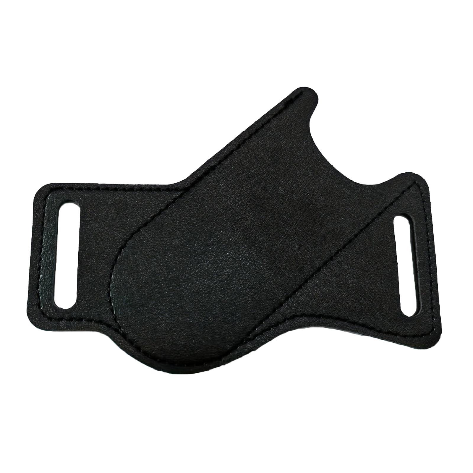 

Складний чохол для різака з ПУ шкіри, кишеня для ременя, чохол для зберігання інструментів, вуличний тримач для мультитула, сумка на пояс для чоловіків, подарунок чорний