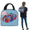 Henry Danger - Borsa Termica per Pranzo con Log Azione per Donne Bambini Scatole per Alimenti a Prova di Perdite Borsa Termica per Pranzo Tote