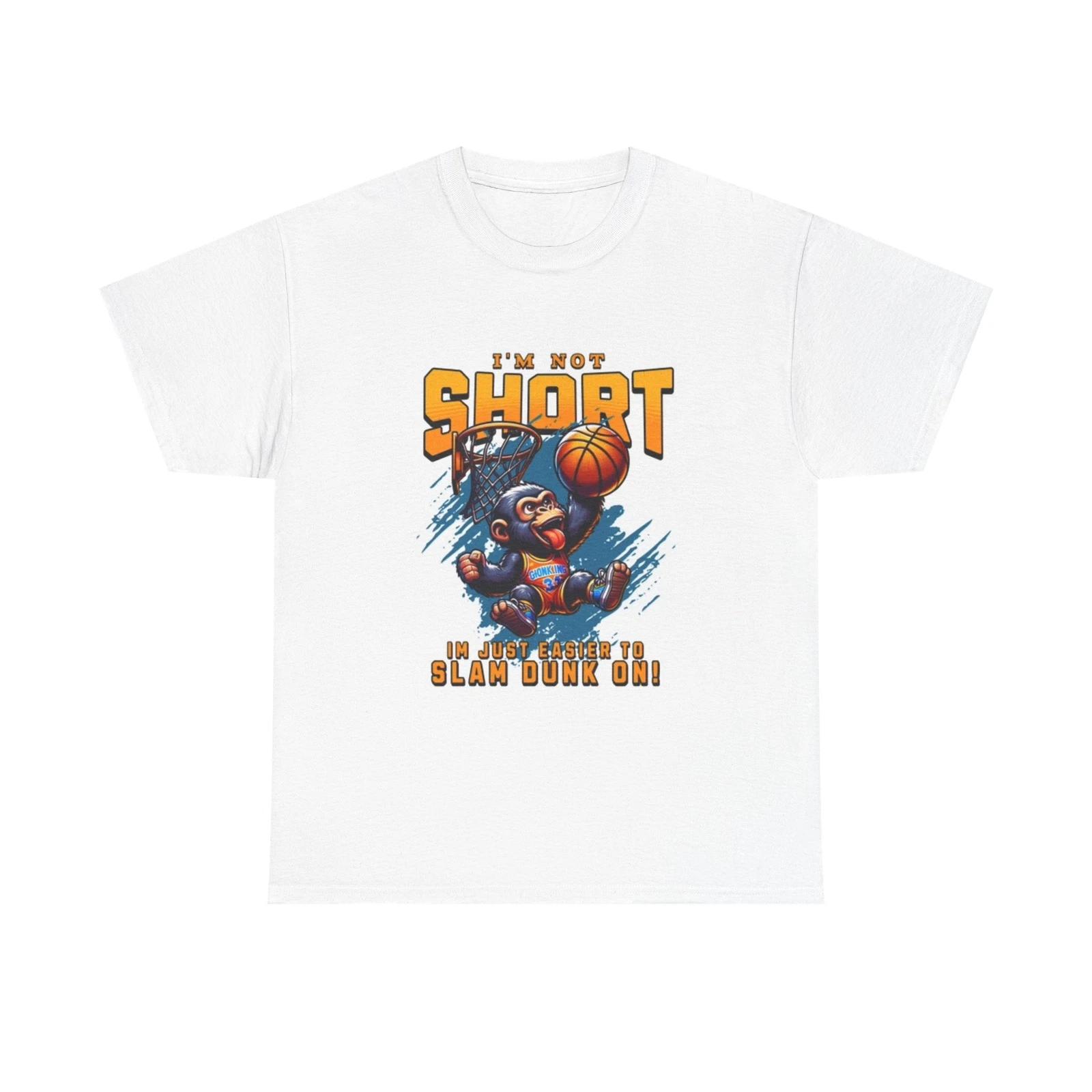 Men s and Women s T-shirts I m Not Short Funny XXL