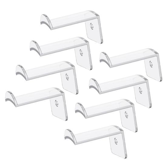 4/8Pcs Hat Hooks Cowboy Hat Racks Easy Installation Strong Adhesive Wall