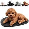 Soft Silicone Shaking Dog Car Ornament Head Figurine with Non-slip Pad Auto Dashboard Tabletop Display Decor for Dog Lovers