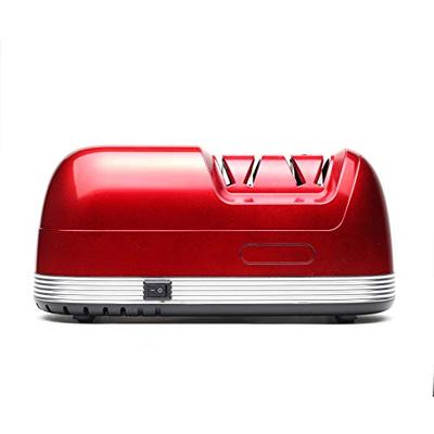 TOHO Electric Knife Sharpener, Two-Stage Finish, Diamond Whetstone, for Stainless Steel Knives, Santoku Knives, Gyuto Knives, Nakiri Knives, Deba Kniv