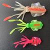 Isca de pesca macia para lula, isca luminosa/uv para lula, isca de pesca para pesca marítima, isca wobbler