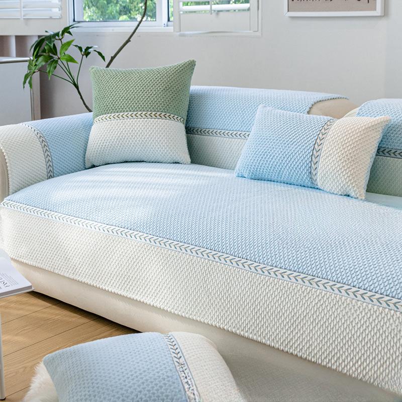 Sofa Cover Towel Anti-Scratching Winter Plush Cushion Cushion All-Inclusive Universal Sofa Cover Full Cover Blanket