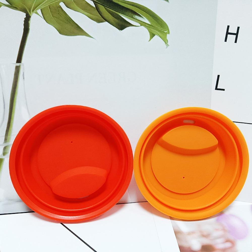 Tapas para Tazas de Café de 9 cm Cubierta Fresca Universal Accesorios para Vasos Tapa de Silicona para Taza Té con Leche