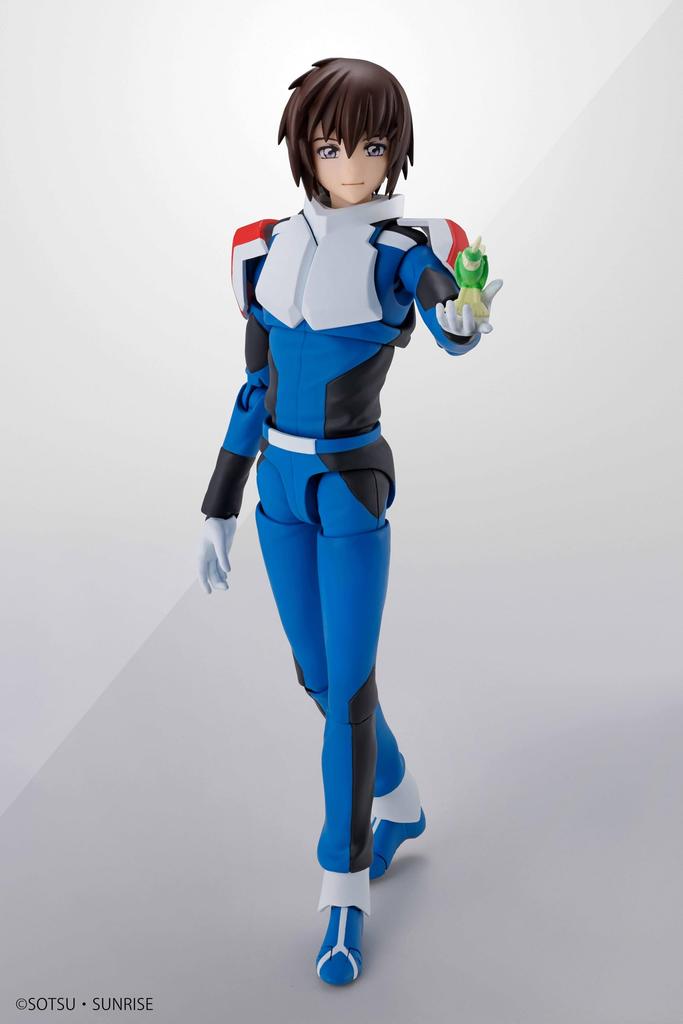 TAMASHII NATIONS Mobile Suit Gundam Seed Freedom Kira Yamato Pilot Suit Bandai Spirits Action Figure (Compass Ver.) S.H.Figuarts