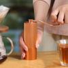 Household Portable Steel Burr Manual Coffee Bean Grinder Aluminum Alloy Coffee Grinder