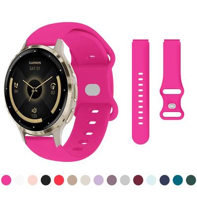 Band für Garmin-Uhr Venu 2S 3S, Lauf-Atmungsaktives Armband für Garmin-Uhr Forerunner 265S 255S Venus 2S 3S Active S Band