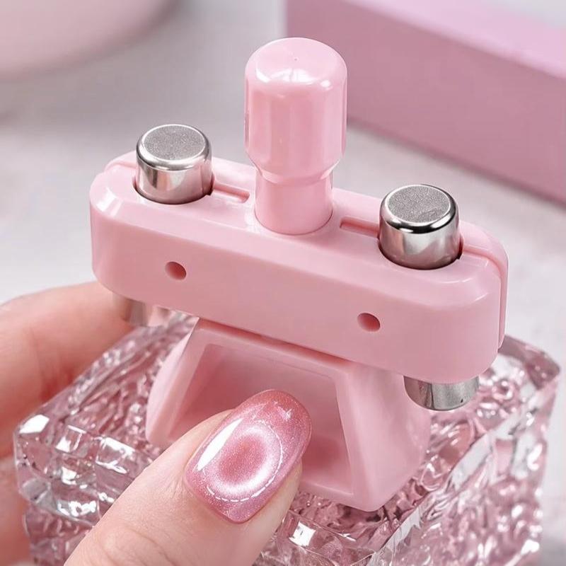 Výkonný automatický kočičí oko magnetický otočný design bzučáku široké světlo skleněná korálková nail art magnetický pro gelový lak na nehty