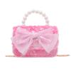 And Stylish Elegant Mini Pearl Bag For Girls In Vibrant Colors With Charming Details Bow
