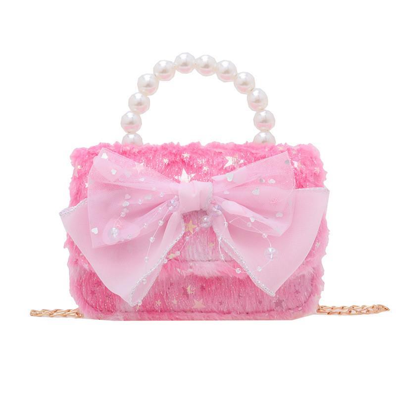 And Stylish Elegant Mini Pearl Bag For Girls In Vibrant Colors With Charming Details Bow