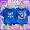 New Fashionable Children's Clothing Trendy Anime Printed Comfortable Round Neck T-shirt