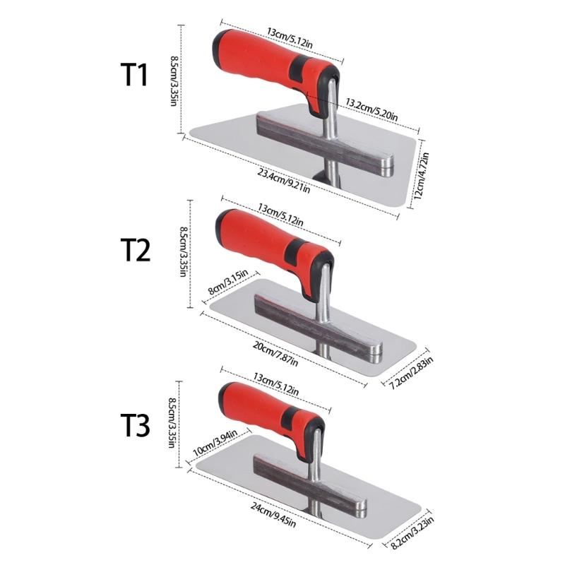 Plastering Trowel Drywall Trowel Wall Construction Concrete Finishing Tool Finishing Trowel for Drywall Tile Flooring