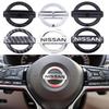 1pcs 3D 52mm 56mm Steer Wheel Emblem Sticker Car Steering Wheel Sticker Car Interior Emblem Car Accessories