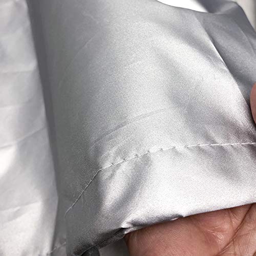 Wheelchair cover, size 2, with drawstring hem, for storage, waterproof, water-repellent, and UV-treated fabric, made in Japan, polyester.