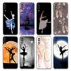 Simple Swan Dance Ballet For Samsung Galaxy A14 A50 A70 A30 A40 A20E A10 A10S A20S A02S A04S A12 A22 A32 A34 A42 A52 5G A54 Case
