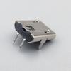 Micro2P Female 90-Degree Two-Pin Connector USB V8 Charging Socket