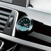 43mm Luminous Car Dashboard Clock - Waterproof Digital Display with Stick-On/Air Vent Mount for Auto