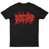 2025 New DISLIMB - BLEEDING ANXIETY Printed Unisex Street Fashion Trendy Short Sleeve with Pure Cotton Round Neck